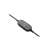 Logitech Zone Wired headset, black, inline controls, mute button, volume control