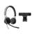Logitech C925e webcam and Zone Wired headset, black