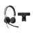 Logitech C925e webcam and Zone Wired headset, black