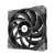Ventilator radiator Thermaltake ToughFan 12 cu presiune statică ridicată, negru, pachet cu un singur ventilator
