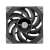 Ventilator radiator Thermaltake ToughFan 12 cu presiune statică ridicată, negru, pachet cu un singur ventilator
