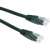 Cablu patch Gembird CAT5e U-UTP 0,25m negru, conector RJ45, cablu negru