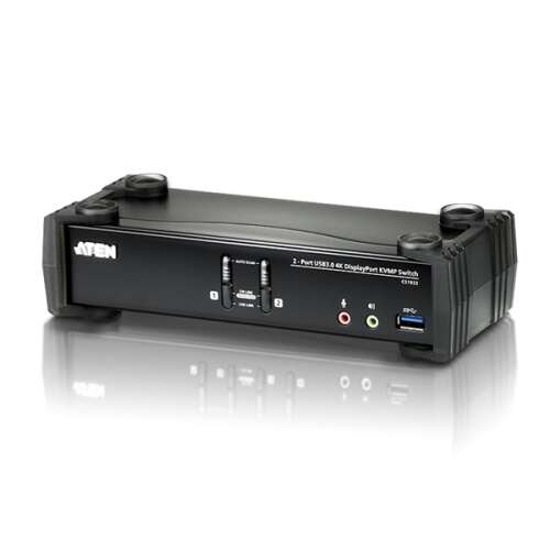ATEN CS1922 KVM prekidač Crna 83936781