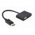 Gembird A-DPM-HDMIFVGAF-01 DisplayPort male to HDMI female + VGA female adapter cable Black A-DPM-HDMIFVGAF-01 82321872