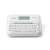 Brother P-touch D410VP label maker, white, compact, easy to use, print labels, organize files, folders, home office equipment, cables, storage boxes