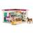 Schleich Horse Club Riding Stable interior with horse and figures