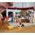 Schleich Horse Club Riding Stable with horse, riders, and accessories