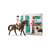 Schleich Horse Club Riding Stable with horse and riders