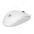 Logitech B100 кабелна оптична мишка, бяла, страничен изглед