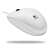 Logitech B100 Wired Optical Mouse, White