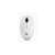 Logitech B100 Wired Optical Mouse, White, Top View