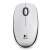 Mouse optic Logitech B100 cu fir, Alb, Vizualizare de sus
