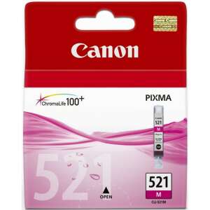 Cartuș de cerneală Canon CLI-521M Magenta pentru imprimante Canon PIXMA - Consumabile pentru imprimantă