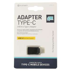 Platinet adapter, USB 3.0 - USB-C 81874845 