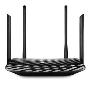 TP-Link EC225-G5 AC1300 vezeték nélküli kettős sávos router, elülső nézet - TP-Link