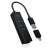 Raidsonic IcyBox IB-HUB1419-LAN 4 portos USB 3.0 hub Gigabit LAN adapterrel