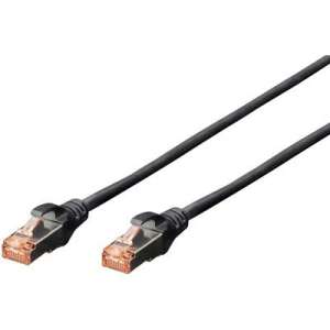 Digitus CAT6 S/FTP Patchkabel, 3m, Schwarz - FTP-Kabel