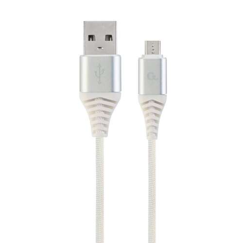 Cablexpert USB 2.0 Kábel - Micro-USB B - 2m - Fehér 91727607