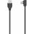 Hama USB 2.0 Type-C to USB-A cable, 0.75m, black