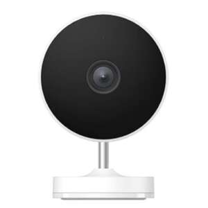 Xiaomi Mi Wireless Outdoor Camera AW200, white security camera, front view - Decoration