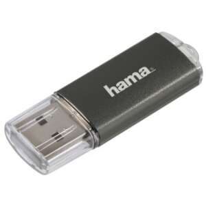 Hama 90983 USB 2.0 "Laeta" 16GB 10MB/s grau Flash Drive 62669645