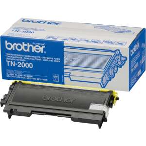 Brother TN-2000 (2500 lap) fekete eredeti toner 62669654 