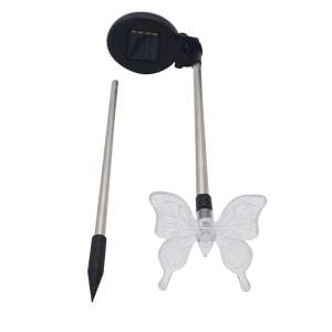 IRIS DL-001RGB-CC solarna lampa ogrodowa LED w kształcie motyla - Latarnia słoneczna