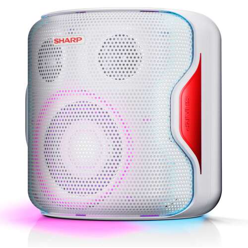 Difuzor Bluetooth Sharp PS-919WH alb cu lumini colorate