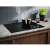 Индукционен плот Electrolux LIB60420CK в употреба, готвене на черен плот