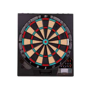 Elektronisches Dartboard mit LED-Anzeige, 37 Spielvarianten, 1-4 Spieler - Dartboard & Zubehör