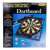 Electronic dartboard with LED display, 37 game options, 6 darts, 24 replaceable tips, 1-4 players
