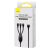 Baseus Flash II 3 az 1-ben USB töltőkábel, USB-C + micro USB + Lightning, 66W, 1.2m (fekete) 66132319