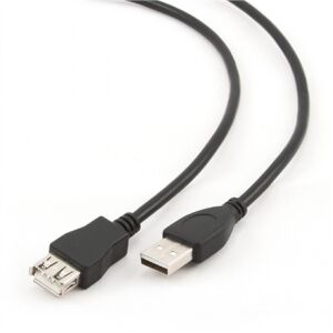 Gembird 3m USB 2.0 AM/FM USB-Kabel USB A Schwarz 138838672 - USB-Kabel