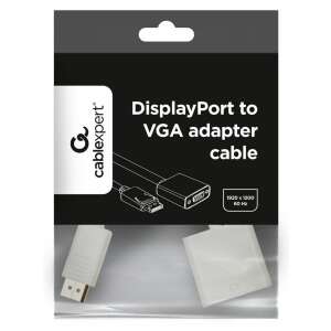 Gembird DisplayPort to VGA M/F adapter 0,2m White A-DPM-VGAF-02-W 79548631 