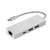 Hama USB 3.2 Gen 1 Type-C Hub 2 USB porttal, 1 USB Type-C porttal és LAN-nal