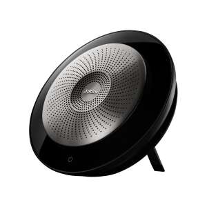 Difuzor Bluetooth portabil Jabra Speak 710 MS, negru, vedere înclinată - Sisteme de teleconferinta