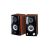 Pair of Genius SP-HF500A II 2.0 speakers with wood finish