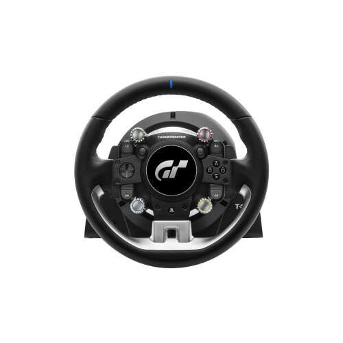 Kierownica Thrustmaster T-GT II do gier na PS5 i PC, z skórzaną obręczą kierownicy z logo GT i wieloma przyciskami do sterowania