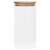 Üveg tárolóedény bambuszfedéllel, 1200 ml