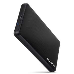 AXAGON EE25-SLC SuperSpeed USB-C SLIDE box, carcasă externă pentru hard disk negru - AXAGON