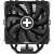 Xilence M705D Performance A+ CPU cooler, black, dual 120mm fans, front view