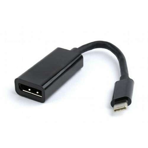Adaptér Gembird USB-C na DisplayPort, čierny, 15cm