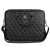 GUESS 4G Logo Laptoptasche 15-16 Zoll Dunkelgrau mit Schultergurt und goldenem Logo