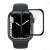 Apple Watch 4/5/6/SE 40mm tempered glass screen protector with black frame, full glue, PMMA, 9H hardness