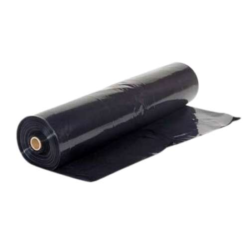 Fekete talajtakaró fólia, 15 mikron, 1m x 1000m