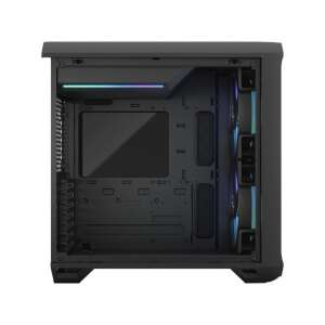 Carcasă de computer Fractal Design Torrent Compact cu panou lateral din sticlă temperată, negru RGB - Fractal Design