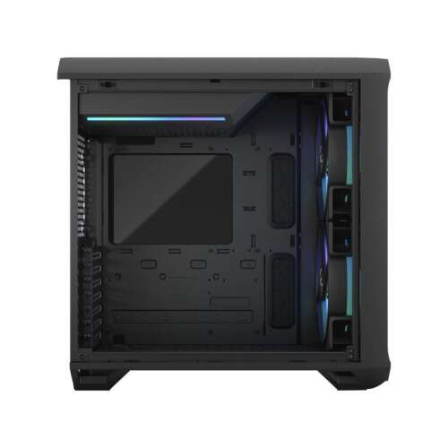 Carcasă de computer Fractal Design Torrent Compact cu panou lateral din sticlă temperată, negru RGB