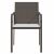 2 db Barna Polyrattan Kerti Szék Párnával - 56x59x84 cm 173890997
