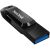 USB-Speicherstick SanDisk Ultra Dual Drive Go, 256 GB, USB 3.2 1. Generation (USB 3.0), Schwarz 133923212
