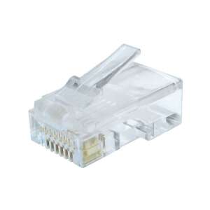 Gembird RJ45 connector for CAT6 LAN cable, 8P8C, transparent, 100 pieces - Gembird